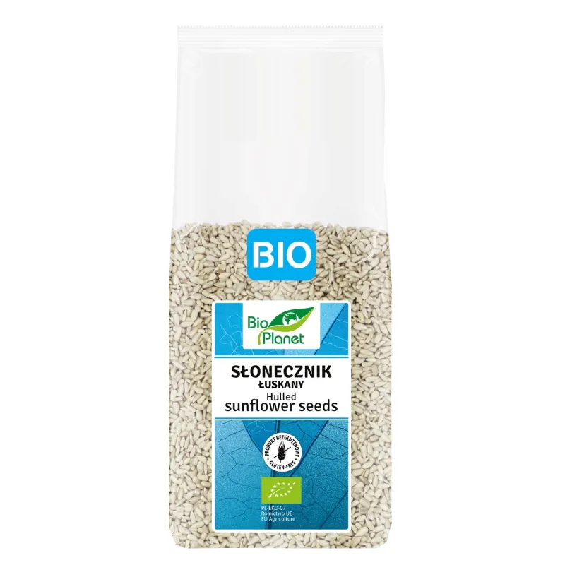 Słonecznik Łuskany BIO 800 g | Bezglutenowy | BIO PLANET