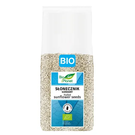 Słonecznik Łuskany BIO 800 g | Bezglutenowy | BIO PLANET