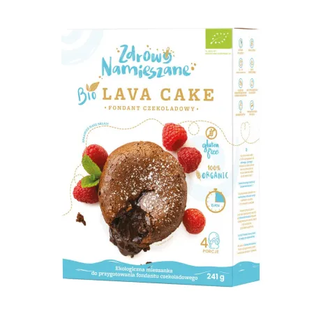 Mieszanka na Ciasto Fondant (Lava Cake) BIO 241 g | BEZGLUTENOWA | Zdrowo Namieszane