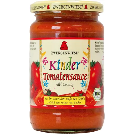 Sos Pomidorowy Dla Dzieci BIO 340 ml – Bezglutenowy, Wegański