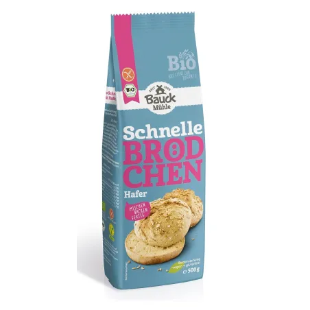 Mieszanka do wypieku bułek | BIO | Bezglutenowa | 500 g | Bauck Hof
