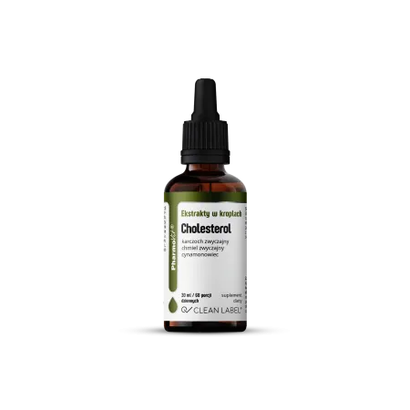 Ekstrakty w kroplach na cholesterol 30 ml – Pharmovit