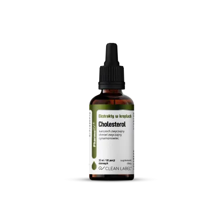 Ekstrakty w kroplach na cholesterol 30 ml – Pharmovit