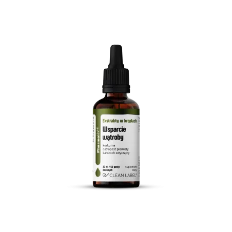 Ekstrakty w kroplach na wątrobę 30 ml – Pharmovit