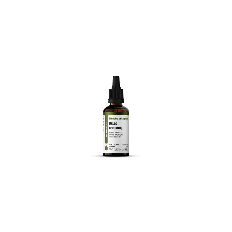 Ekstrakty w kroplach na układ nerwowy 30 ml – Pharmovit