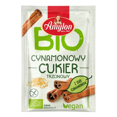 Cukier cynamonowy BIO 20 g – aromatyczny i bezglutenowy | Amylon