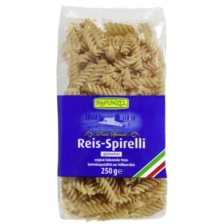 Makaron ryżowy razowy BIO 250 g – bezglutenowy i ekologiczny | Rapunzel