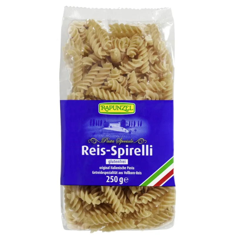 Makaron ryżowy razowy BIO 250 g – bezglutenowy i ekologiczny | Rapunzel