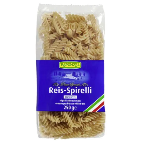 Makaron ryżowy razowy BIO 250 g – bezglutenowy i ekologiczny | Rapunzel