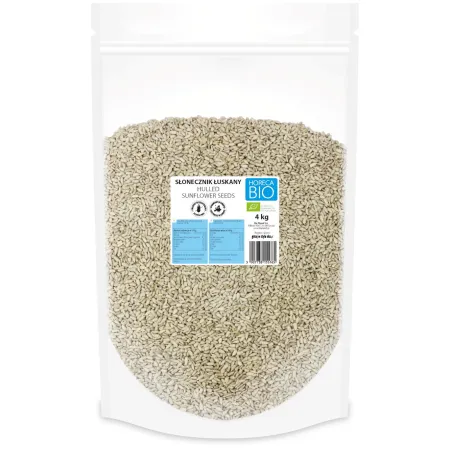 Słonecznik łuskany BIO 4 kg – bezglutenowy, ekologiczny | Horeca