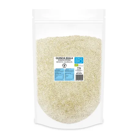 Quinoa biała BIO 4 kg – bezglutenowa, bogata w białko | Horeca Bio Planet