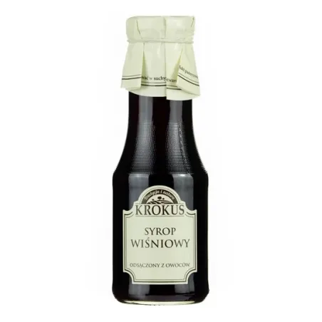 Syrop Wiśniowy Bezglutenowy – Naturalny smak wiśni NFC | KROKUS