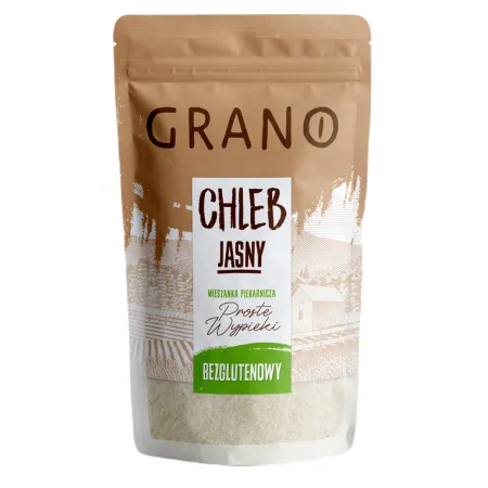 Mieszanka do chleba jasnego 500 g – bezglutenowa, wegańska | Grano