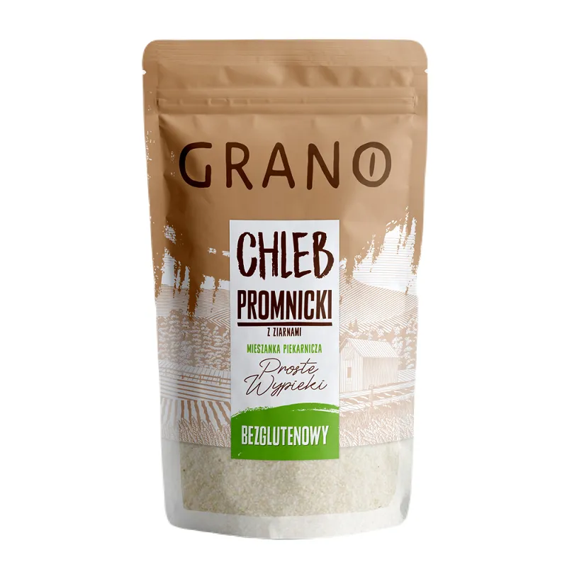 Mieszanka do chleba promnickiego 500 g – bezglutenowa, wegańska | Grano