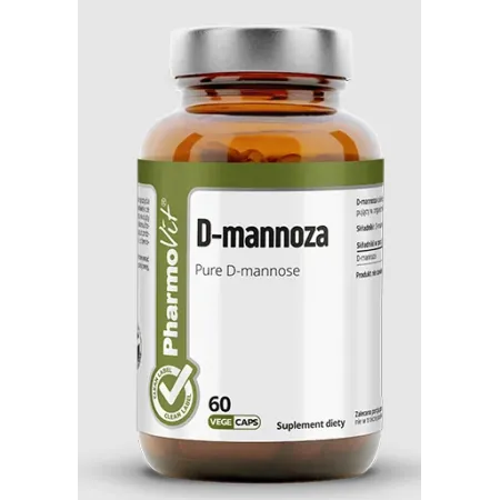 D-Mannoza 60 kapsułek – wsparcie układu moczowego | Pharmovit