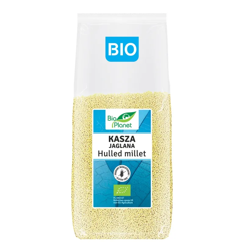 Kasza Jaglana BIO 1 kg - Bezglutenowa i Ekologiczna