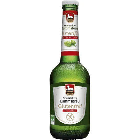 Piwo Bezglutenowe Bezalkoholowe BIO 330 ml - Neumarkter Lammsbrau