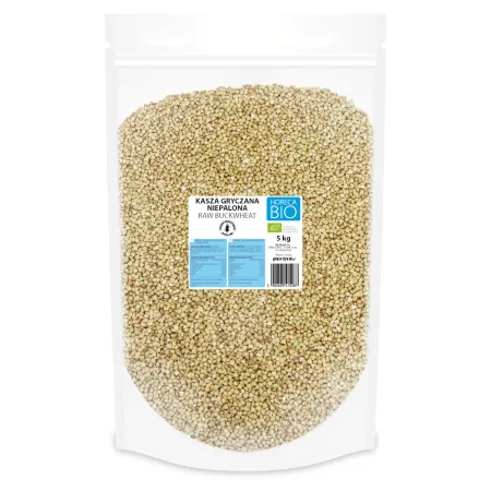 Kasza Gryczana Niepalona Bezglutenowa BIO 5 kg - HORECA