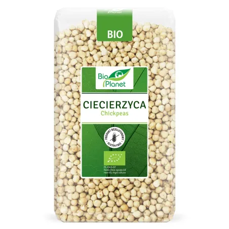 Ciecierzyca Bezglutenowa BIO 1 kg - Naturalne Białko Roślinne