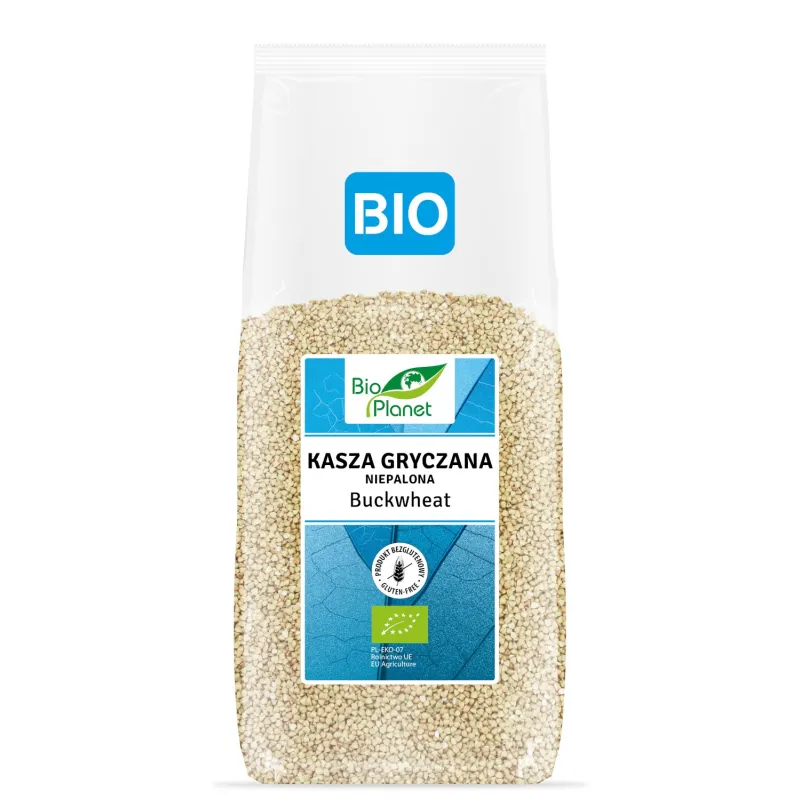 Kasza Gryczana Niepalona BIO 1 kg - Ekologiczna i Bezglutenowa