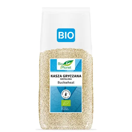Kasza Gryczana Niepalona BIO 1 kg - Ekologiczna i Bezglutenowa