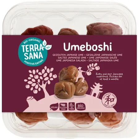 Umeboshi BIO 150 g – Kiszone morele japońskie Terrasana