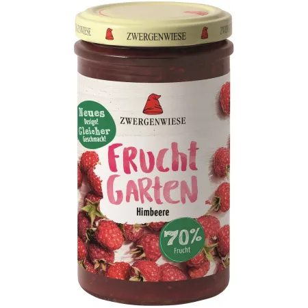 Mus malinowy BIO 225 g – 70% owoców, bezglutenowy