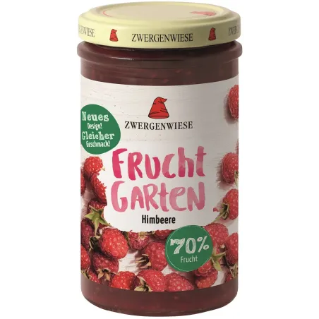 Mus malinowy BIO 225 g – 70% owoców, bezglutenowy