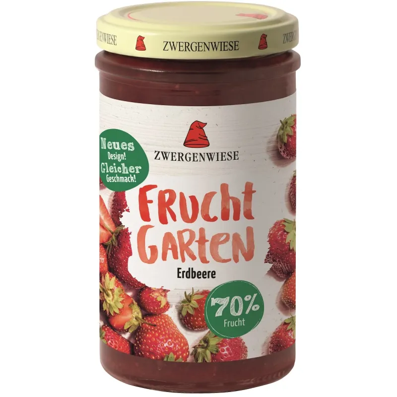 Mus truskawkowy BIO 225 g – 70% owoców, bezglutenowy