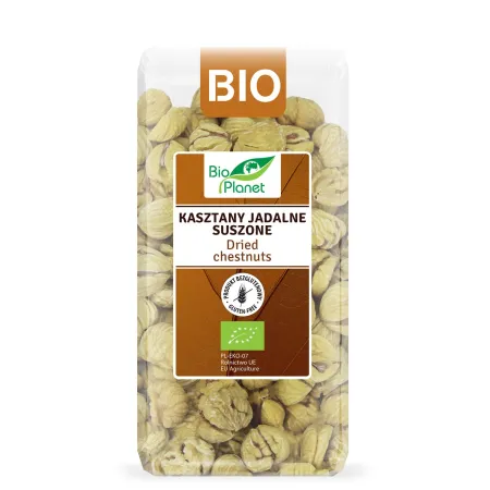 Kasztany jadalne suszone BIO 400 g – Bio Planet