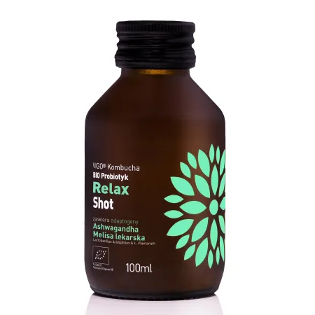 Shot Kombucha Probiotyk Relax BIO 100 ml – VIGO