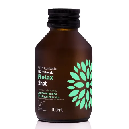 Shot Kombucha Probiotyk Relax BIO 100 ml – VIGO