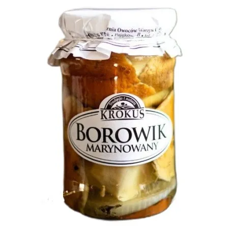 Borowik marynowany bezglutenowy 360 g – Krokus