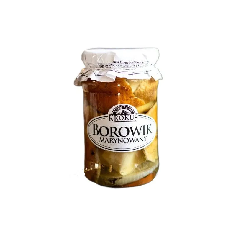 Borowik marynowany bezglutenowy 360 g – Krokus