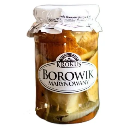 Borowik marynowany bezglutenowy 360 g – Krokus