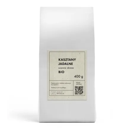 Kasztany jadalne suszone BIO 400 g – The Planet