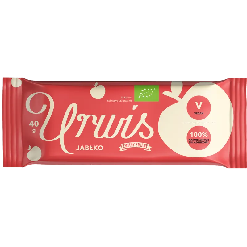 Baton bakaliowy z jabłkiem Urwis BIO bezglutenowy 40 g