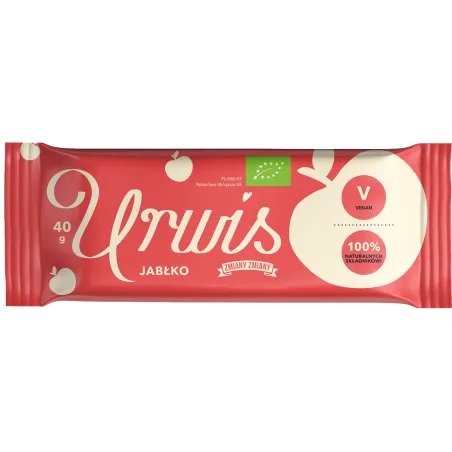 Baton bakaliowy z jabłkiem Urwis BIO bezglutenowy 40 g