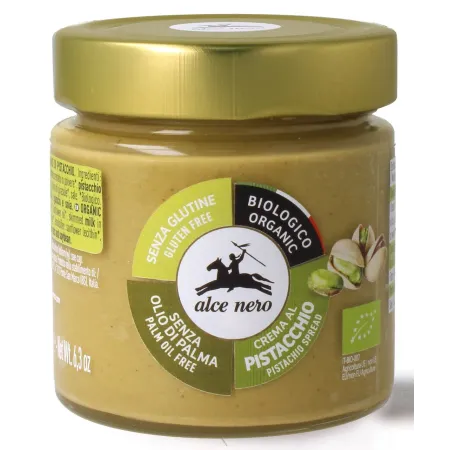 Krem pistacjowy bezglutenowy BIO 180 g – Alce Nero