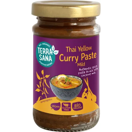 Pasta curry tajska BIO 120 g – bezglutenowa, wegańska