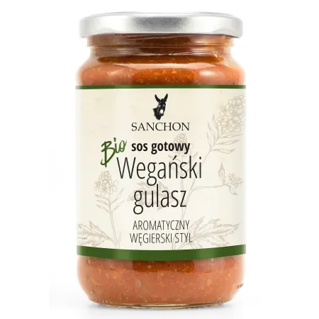 GULASZ WEGAŃSKI BEZGLUTENOWY BIO 330 ml - SANCHON
