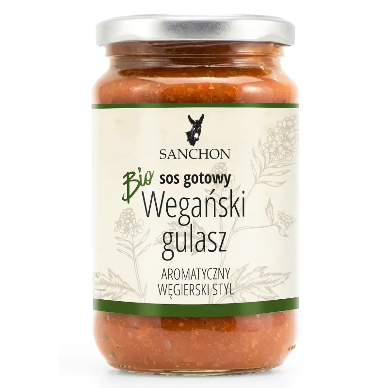GULASZ WEGAŃSKI BEZGLUTENOWY BIO 330 ml - SANCHON