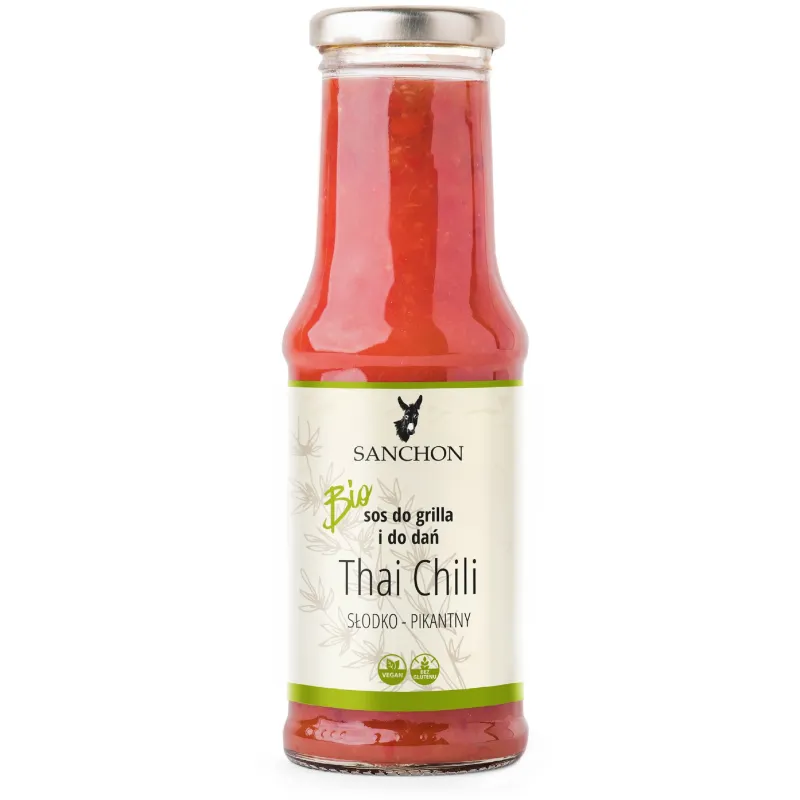 Sos Thai Chili BIO 210 ml – Wegański i Bezglutenowy