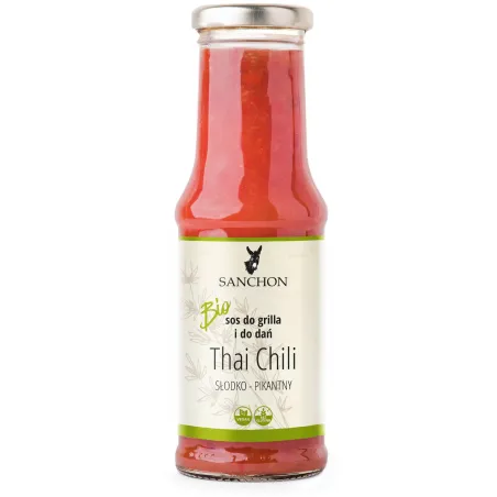 Sos Thai Chili BIO 210 ml – Wegański i Bezglutenowy