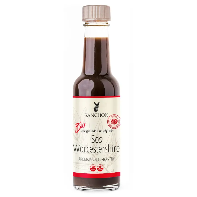 Sos Worcestershire BIO 140 ml – Wegański i Bezglutenowy