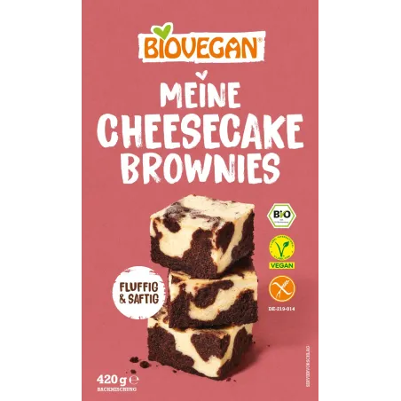 Biovegan Mieszanka na sernikobrownie bezglutenowa BIO 420 g