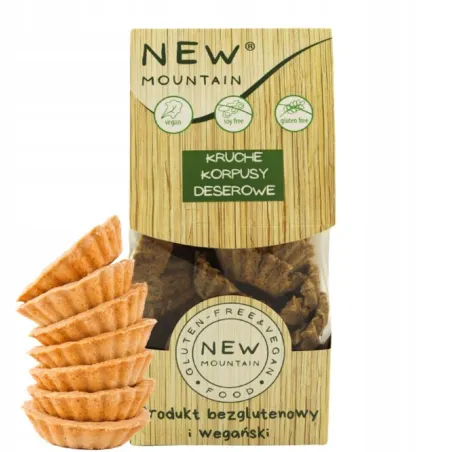 Kruche korpusy deserowe bezglutenowe 200 g – New Mountain