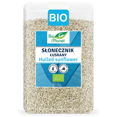 Słonecznik łuskany BIO 1,5 kg – bezglutenowy, ekologiczny