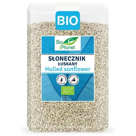 Słonecznik łuskany BIO 1,5 kg – bezglutenowy, ekologiczny