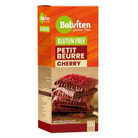 Herbatniki Petit Beurre z wiśniami liofilizowanymi – bezglutenowe
